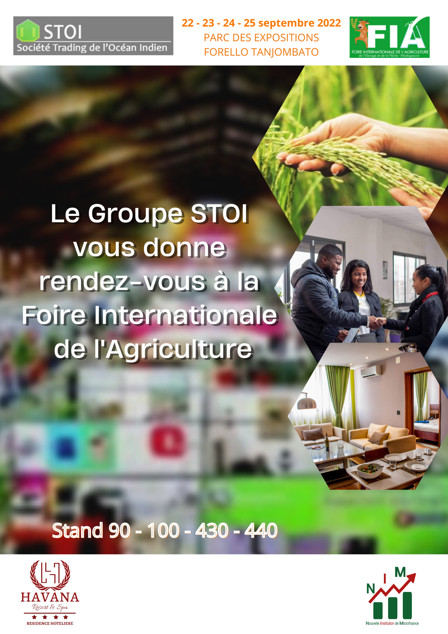 Le groupe STOI vous donne rendez-vous à la foire Internationale de l’Agriculture
